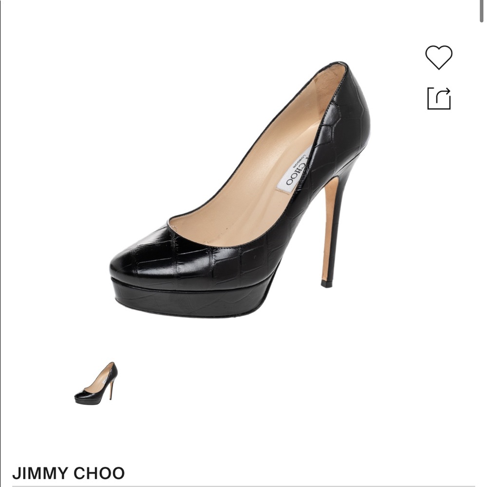 Black Jimmy Choo heels